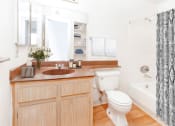 Thumbnail 8 of 24 - Bathroom with Shower & Tub at Cimarron Place Apartments, Tucson, 85712