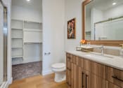 Thumbnail 12 of 40 - Bathroom and Closet at Amara