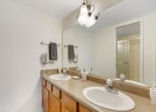 Thumbnail 14 of 29 - Bathroom with Walk In Shower at Aztec Springs