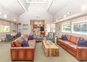 Thumbnail 33 of 42 - Posh Lounge Area In Clubhouse at Canyon Club Apartments, Oceanside, 92058