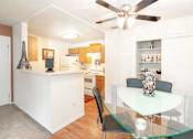 Thumbnail 7 of 26 - Dining Room and Kitchen View at Aspen Park Apartments, Sacramento, 95823