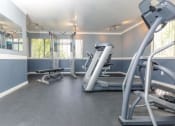 Thumbnail 9 of 15 - Cardio Machines In Gym at Bent Tree Apartments, Sacramento, CA, 95842