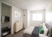 Thumbnail 7 of 24 - Comfortable Bedroom With Large Window at Creekside Villas Apartments, California, 92102