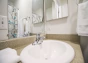 Thumbnail 10 of 24 - Luxurious Bathroom at Creekside Villas Apartments, California, 92102
