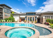 Thumbnail 22 of 38 - Hot Tub And Swimming Pool at Avena Apartments, Thornton, 80233