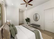 Thumbnail 13 of 27 - Primary Bedroom with an Ensuite at Desert Sage Townhomes Hurricane, UT 84737