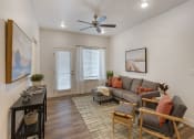 Thumbnail 2 of 11 - Cozy Living Room in Tremonton UT  at The Matheson Apartments, Tremonton, 84337