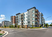 Thumbnail 1 of 46 - Exterior View of Arcadia Apartments