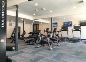 Thumbnail 27 of 33 - Gym with Cardio Equipment at Foothill Lofts Apartments & Townhomes, Utah, 84341