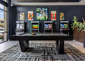 Thumbnail 26 of 48 - Game Room at The Arza Apartments