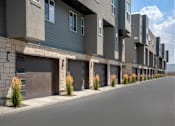 Thumbnail 39 of 39 - Garages in townhomes at The Austin Townhomes