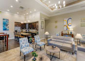 Thumbnail 9 of 25 - Resident Hangout Space at Talavera at the Junction