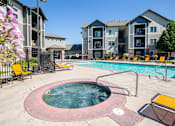 Thumbnail 17 of 33 - Year-Round Hot Tub at Four Seasons at Southtowne Apartments, Utah