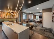 Thumbnail 24 of 42 - Kitchen in Clubhouse at City Lofts Apartments