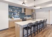 Thumbnail 2 of 10 - Kitchen in Clubhouse at Retreat at Homestead