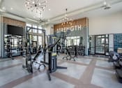 Thumbnail 17 of 39 - Large gym at The Austin Townhomes