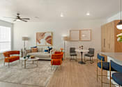 Thumbnail 5 of 39 - Open Concept Living Area at The Austin Townhomes, Draper, UT 84020