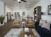 Thumbnail 5 of 41 - Open Concept Living, Dining and Kitchen at Parc View Apartments and Townhomes Midvale, UT 84047