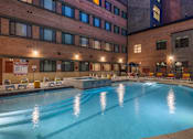 Thumbnail 20 of 34 - Maye House at Dusk Swimming Pool