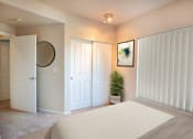 Thumbnail 8 of 40 - Bedroom with large closet at Metropolitan Collection Apartments, Renton, WA, 98057