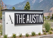 Thumbnail 30 of 39 - Monument sign at The Austin Townhomes