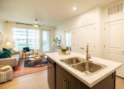 Thumbnail 15 of 38 - Open Kitchen at Garden Lofts Apartments, Salt Lake City, UT