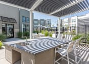 Thumbnail 23 of 39 - Outdoor kitchen at The Austin Townhomes