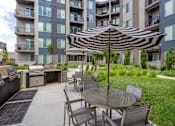Thumbnail 32 of 42 - Outdoor Seating Area at City Lofts Apartments