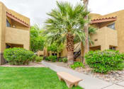 Thumbnail 17 of 18 - Walking Paths In Courtyard at River Point Apartments, Tucson