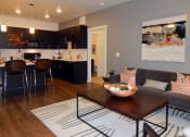 Thumbnail 6 of 40 - Open Living, Dining and Kitchen Area at Lofts at 7800 Apartments, Midvale, 84047