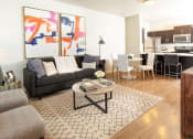 Thumbnail 5 of 38 - Ceiling Fan In Living Room at Parc on Center Apartments & Townhomes, Orem, UT, 84057