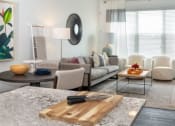 Thumbnail 10 of 41 - Living Room view from Kitchen at Parc View Apartments & Townhomes, Midvale