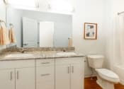 Thumbnail 15 of 41 - Primary En Suite Bathroom at Parc View Apartments & Townhomes, Midvale, Utah