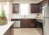 Thumbnail 3 of 39 - Stainless Steel Refrigerator And Kitchen Appliances at Rivulet Apartments, Utah