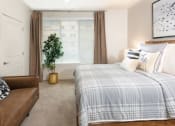 Thumbnail 14 of 39 - Bedroom With Expansive Windows at Rivulet Apartments, American Fork, Utah