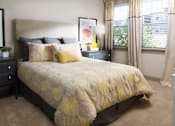 Thumbnail 8 of 38 - Well Appointed Bedroom with Large Window  at San Marino Apartments, South Jordan, UT