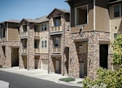 Thumbnail 22 of 38 - Exterior View with Attached Garages at San Marino Apartments, Utah