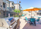 Thumbnail 25 of 39 - Picnic And Bbq Area at San Tropez Apartments & Townhomes, South Jordan, 84095