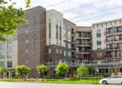 Thumbnail 1 of 36 - Elegant Exterior View at 600 Lofts Apartments, Utah, 84111