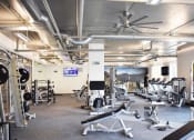 Thumbnail 26 of 36 - Modern Fitness Center at 600 Lofts Apartments, Salt Lake City, Utah