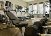 Thumbnail 24 of 36 - Cardio Studio Equipment at Enclave at 1400 South Apartments, Salt Lake City, UT