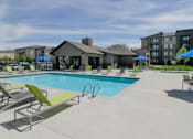 Thumbnail 32 of 36 - Pool Area at Enclave at 1400 South Apartments, Salt Lake City, Utah