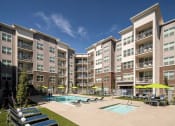 Thumbnail 24 of 32 - Courtyard and Pool at Veranda Apartments, Utah
