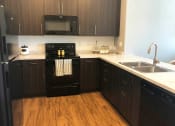 Thumbnail 3 of 32 - Large Corner Kitchen at Veranda Apartments, Draper, UT, 84020