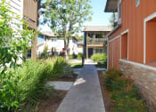 Thumbnail 8 of 17 - Garden Pathway at Village Grove Apartments, California