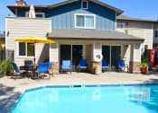 Thumbnail 10 of 17 - Swimming Pool and Sun Deck at Village Grove Apartments, Escondido, CA, 92025