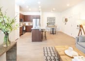Thumbnail 28 of 61 - Open Living, Kitchen and Dining Area