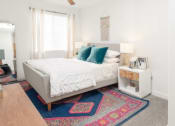 Thumbnail 37 of 61 - Large Bedroom with Ceiling Fan at Parc on 5th in American Fork UT