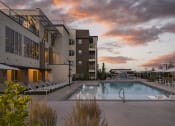 Thumbnail 21 of 41 - Pool & Hot Tub at Sunset Parc View Apartments and Townhomes Midvale, UT 84047