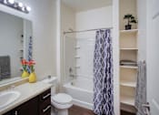 Thumbnail 8 of 32 - A bathroom at the Talavera at the Junction